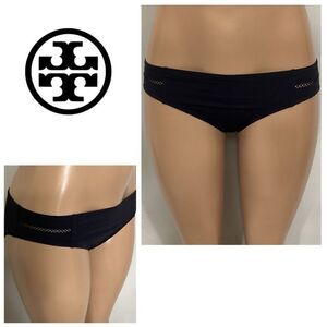 New. Tory Burch black bikini bottoms. Retails $98. Small